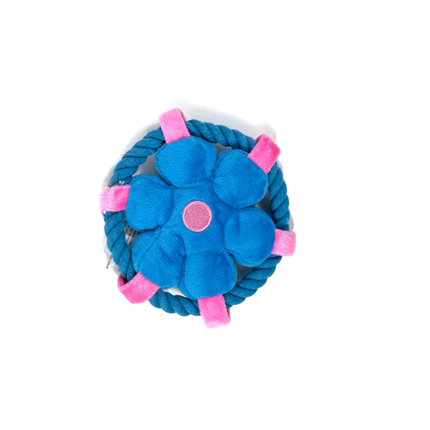 Puppy N Paw Flower Ring Bite Toy for Pets