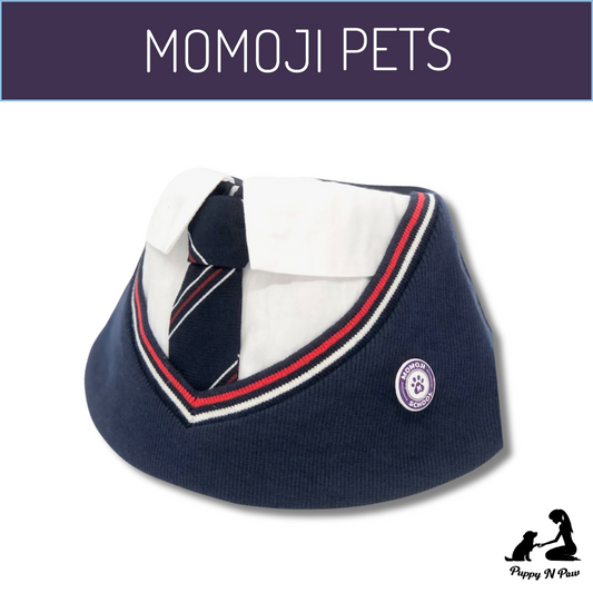 Momoji Stephen Bib - ชุดสัตว์เลี้ยง ผ้าพันคอสุนัข ชุดนักเรียนอินเตอร์