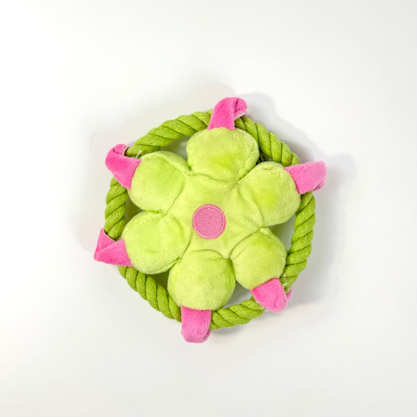 Puppy N Paw Flower Ring Bite Toy for Pets