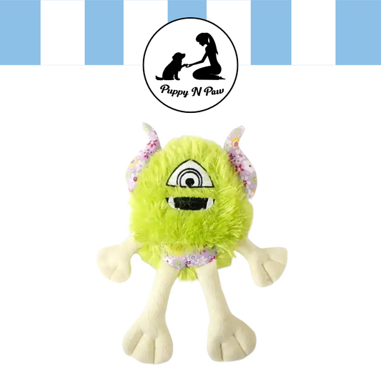 Puppy N Paw Aliens with Squeaky Plush Toy ของเล่นสุนัข ตุ๊กตาเอเลี่ยน สำหรับกัด