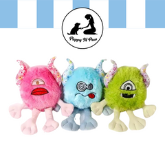 Puppy N Paw Aliens with Squeaky Plush Toy