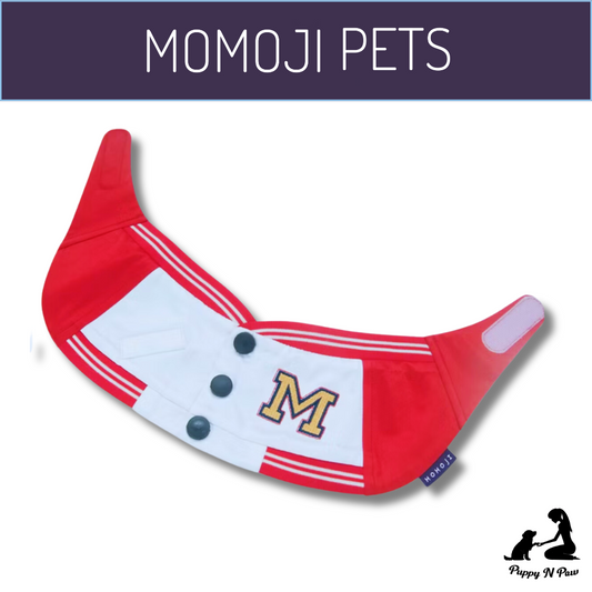 Momoji Basepaws Bib - ผ้าพันคอสำหรับสัตว์เลี้ยง ชุดเบสบอล