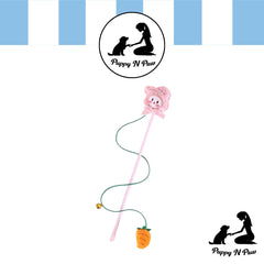 Puppy N Paw Triple Friend Cat Teasing - ไม้ตกแมวพร้อมกระดิ้ง