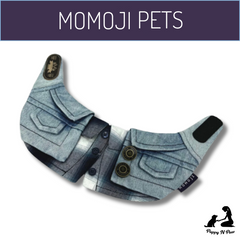 Momoji Duddell Bib - Denim Blue ผ้าพันคอสุนัข
