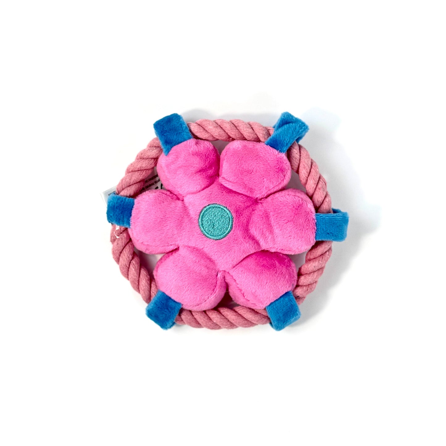 Puppy N Paw Flower Ring Bite Toy for Pets