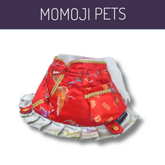 Momoji Calm Bib - Ferrari Red