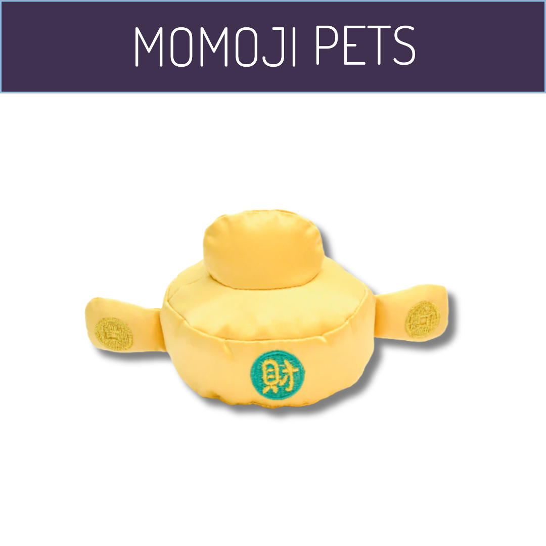 Momoji God of Wealth Hat - Golden Yellow