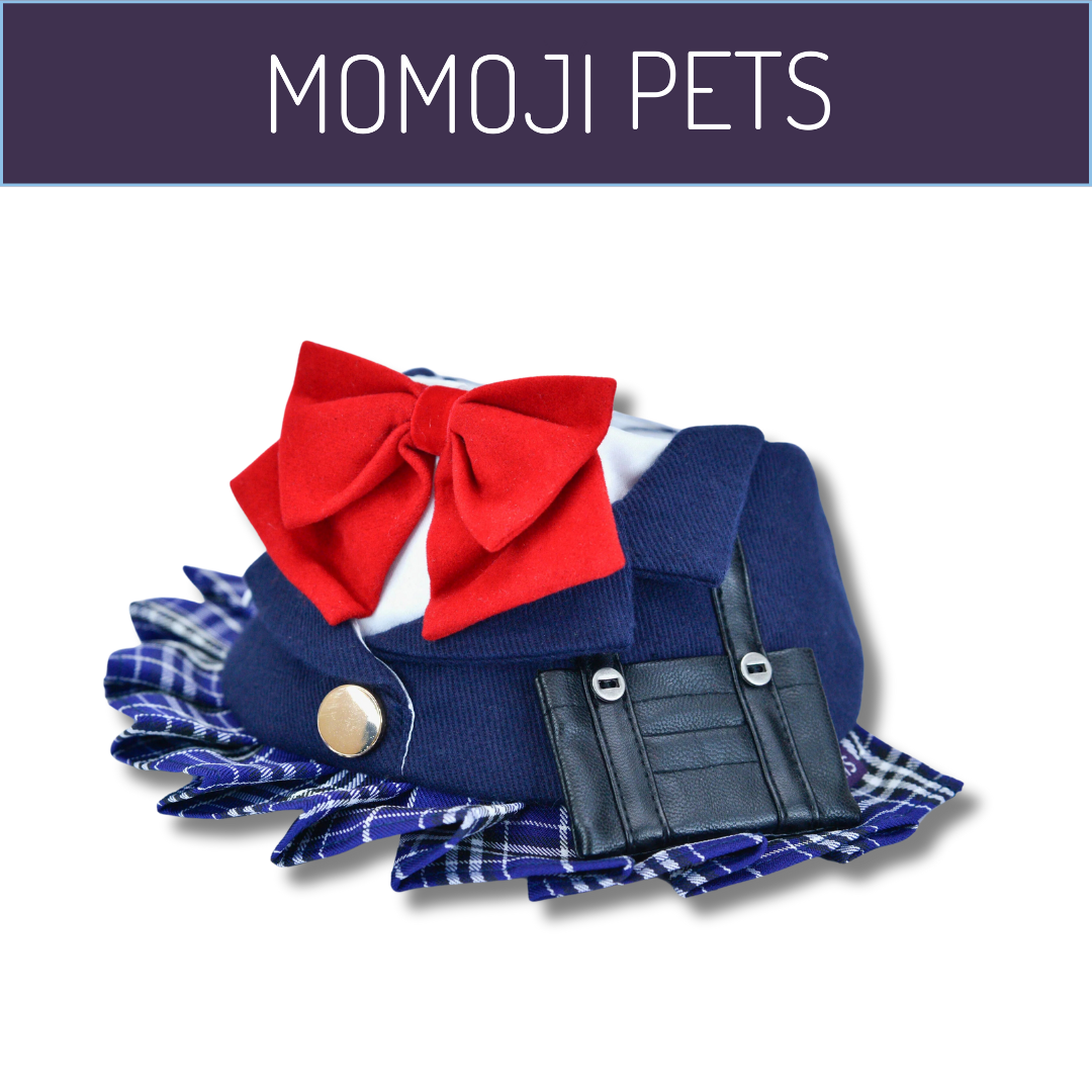 Momoji Morrison Hill Girls Bib - Midnight Blue