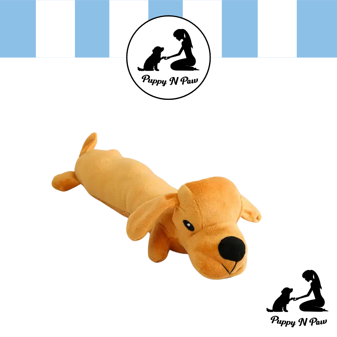 Puppy N Paw Long Dog Plush Toy for Pets