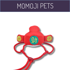 Momoji God of Wealth Hat - Maroon Red