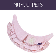 Momoji Matilda Bib - ชุดสุนัข แมว ชุดผู้หญิง สำหรับสัตว์เลี้ยง ชุดคุณหนูมีกระโปรงใส่ออกงาน