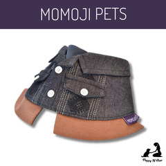 Momoji Cyclone Bib - Thunder Black ผ้าพันคอสุนัข
