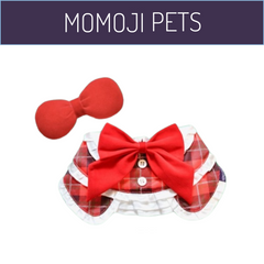 Momoji Braemar Bib - Bean Red