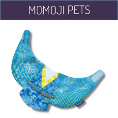Momoji Vermillion Bib - Ocean Blue