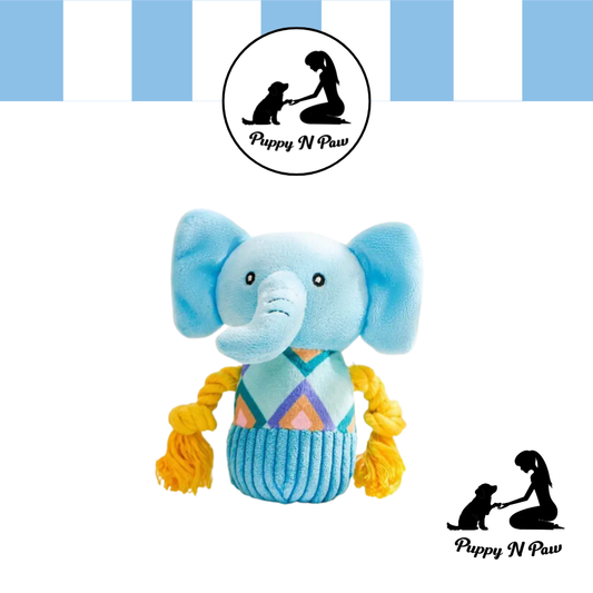 Puppy N Paw Friends 4 Fun 2 Plush Toy ตุ๊กตาสำหรับสัตว์เลี้ยง สุนัข หมา แมว สำหรับกัดมีเสียง