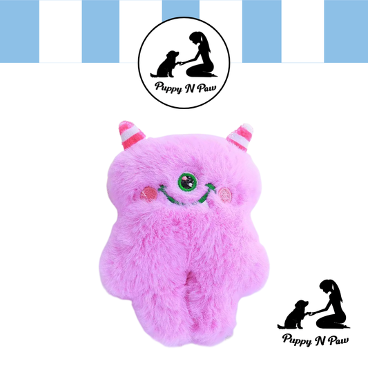 Puppy N Paw Mini Alien Plush Toy - ของเล่นหมา สุนัข บีบมีเสียง สีพาสเทล ตุ๊กตาเอเลี่ยน