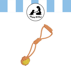 Puppy N Paw Rope Ball ของเล่นหมา เชือกสำหรับกัด ฝึกทักษะสุนัข