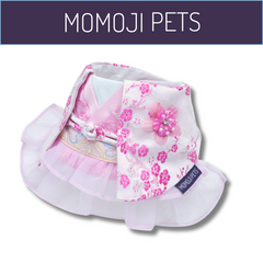 Momoji Shine Bib - Pink Blossom