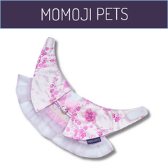 Momoji Shine Bib - Pink Blossom