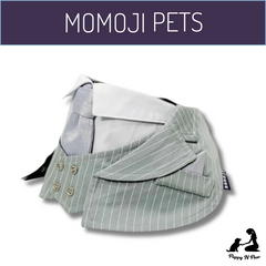 Momoji Queensway Bib ผ้าพันคอสุนัข ผ้าพันคอสัตว์เลี้ยง ชุดสูททางการ