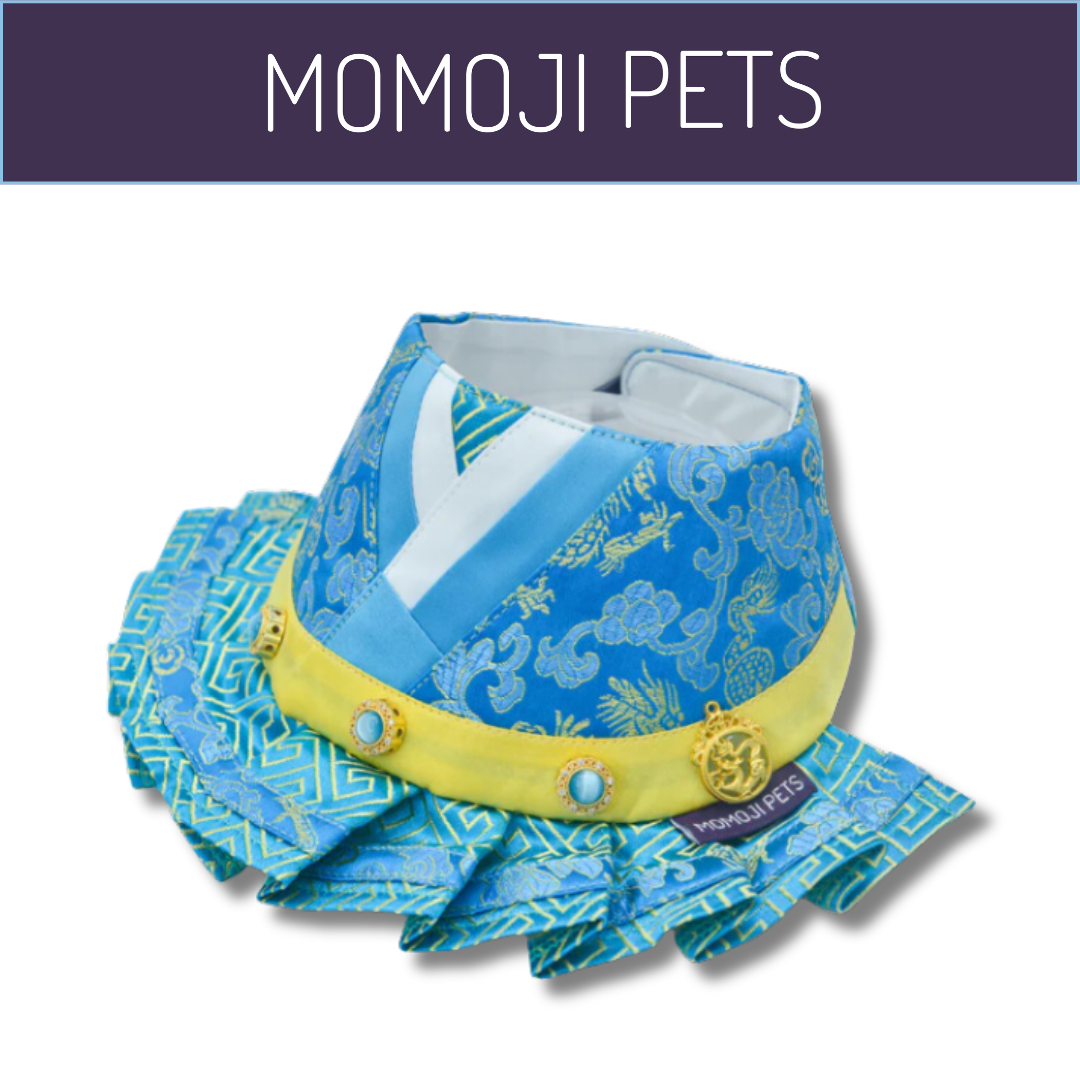 Momoji Civil Bib - Water Blue