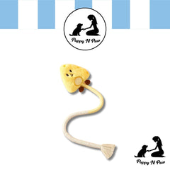 Puppy N Paw Long Tail Cat Toy - ของเล่นแมวเชือกถัก