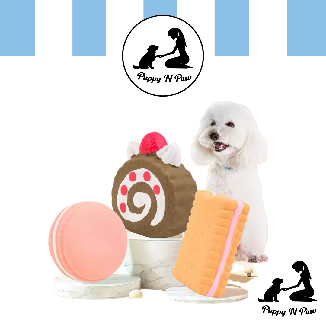 Puppy N Paw Sweet Tooth Plush Toy for Pets