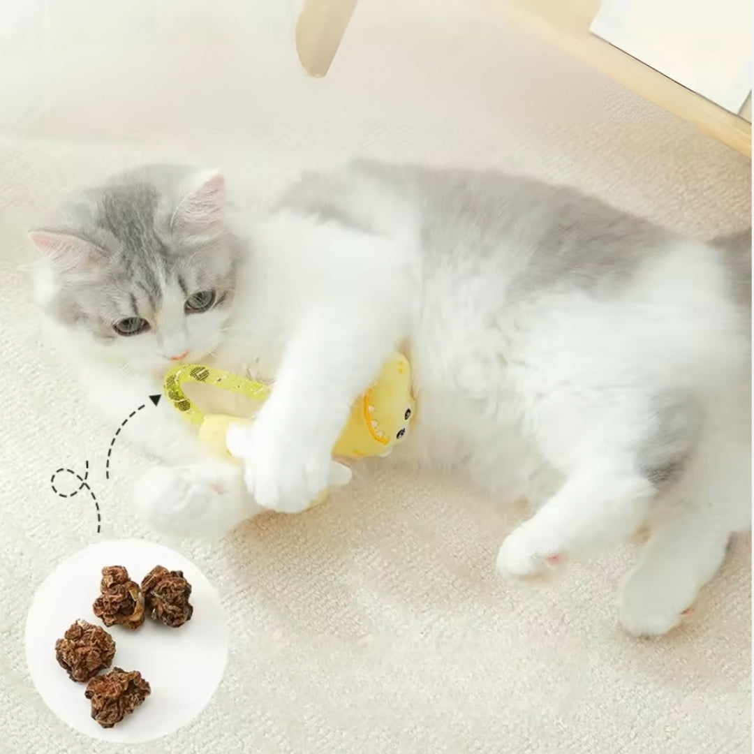 Puppy N Paw Dino Catnip Cat - ของเล่นแมวมี Catnip