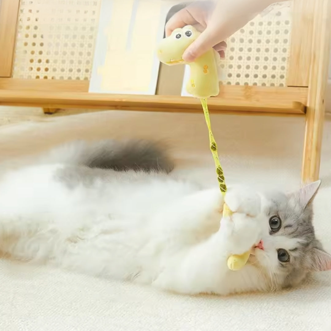 Puppy N Paw Dino Catnip Cat - ของเล่นแมวมี Catnip