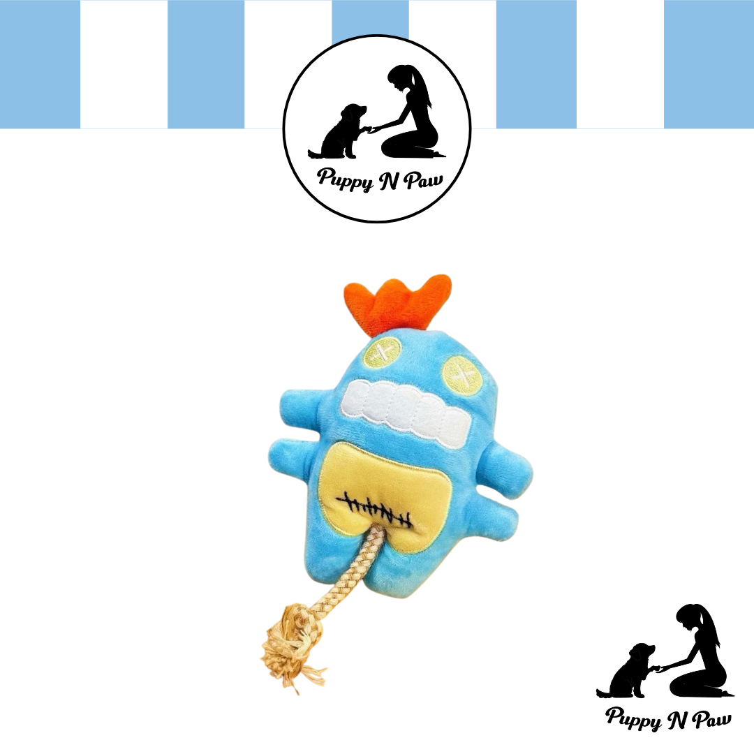 Puppy N Paw 4 Monsters Plush Toy for Pets