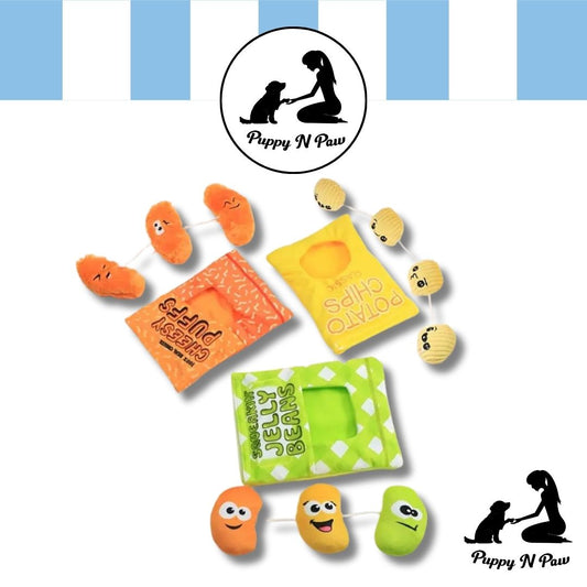 Puppy N Paw Squeaky Snack - ของเล่นซ่อนขนมหมา