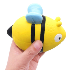 Puppy N Paw Queen Bee Squeaky Toy - Yellow ของเล่นยาง ของเล่นสุนัข บีบมีเสียง
