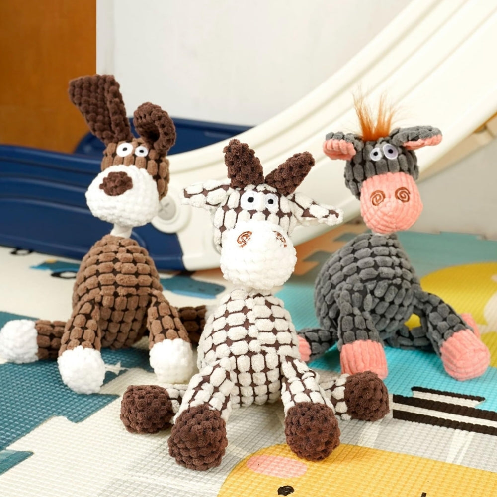 Puppy N Paw Happy Horse Plush Toy for Pet ตุ๊กตาสำหรับสุนัขรูปม้า