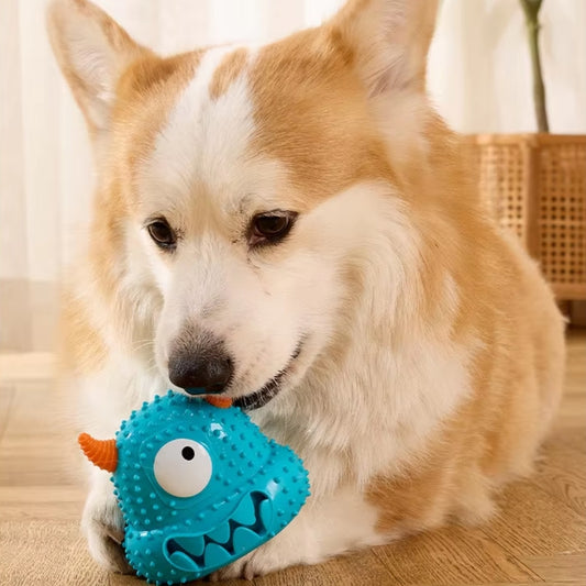Puppy N Paw Alien Attack Bite Resistant Toy ของเล่นยางเอเลี่ยนสำหรับกัด ทนแรงกัด