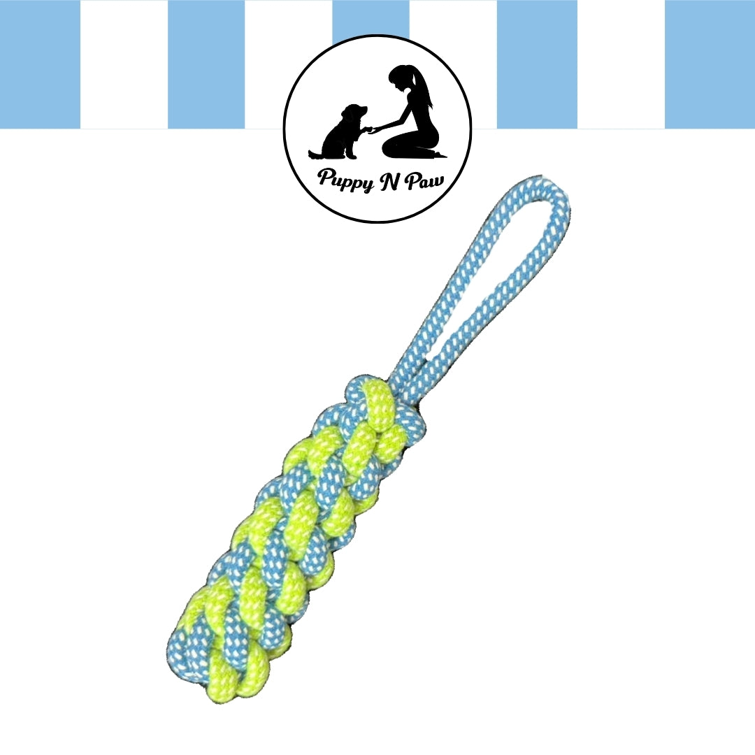 Puppy N Paw Fun Rope Bite Resistant for Pets -  ของเล่นเชือกถักสำหรับสุนัข