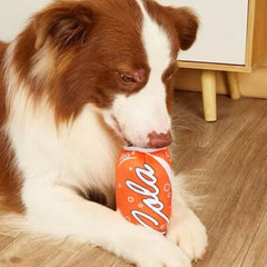 Puppy N Paw Drink Up Plush Toy ตุ๊กตารูปกระป๋องสำหรับสุนัข
