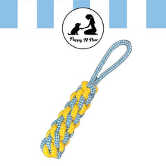 Puppy N Paw Fun Rope Bite Resistant for Pets -  ของเล่นเชือกถักสำหรับสุนัข