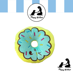 Puppy N Paw Pastel Donut Plush Toy for Pets