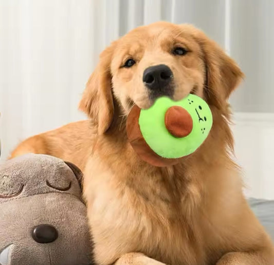 Puppy N Paw Avocado Plush Toy for Pets ของเล่นสุนัข สำหรับกัด มีเสียง