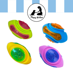 Puppy N Paw Big Rugby Ball Bite Resistant for Pets