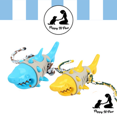 Puppy N Paw Biting Shark for Teeth Cleaning for Pets