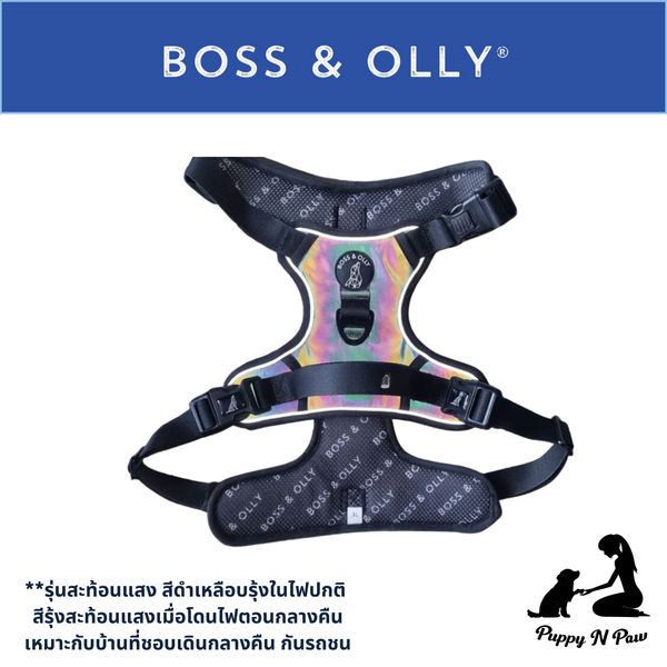 Boss & Olly - Mystique Active Harness Boss & Olly - Mystique รัดอก สายจูง สำหรับสุนัขและแมว Leash and Harness for Dog and Cat