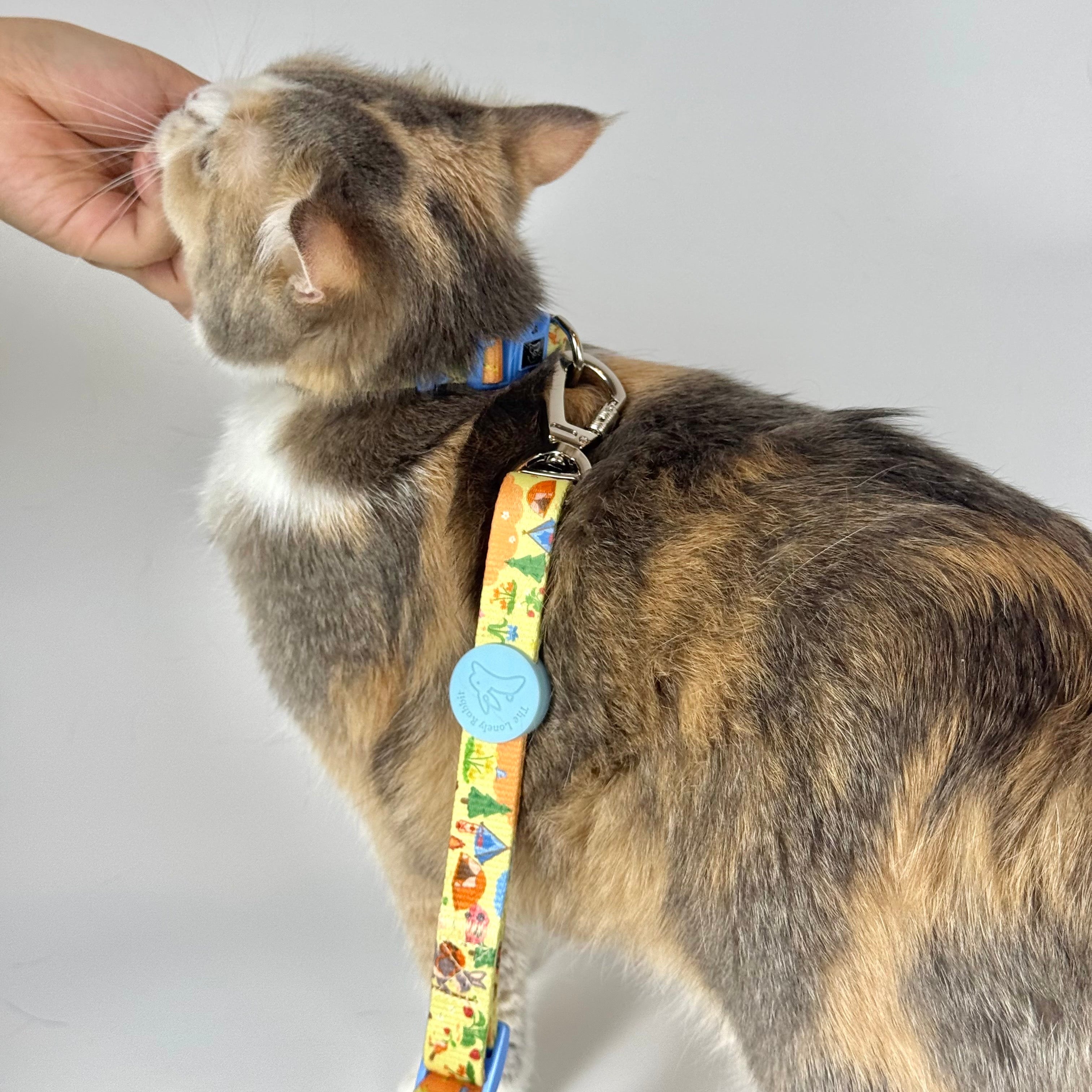 The Lonely Rabbit ปลอกคอ รัดอก สายจูง สำหรับสัตว์เลี้ยง สุนัข หมาใหญ่ แมว Collar Leash Harness