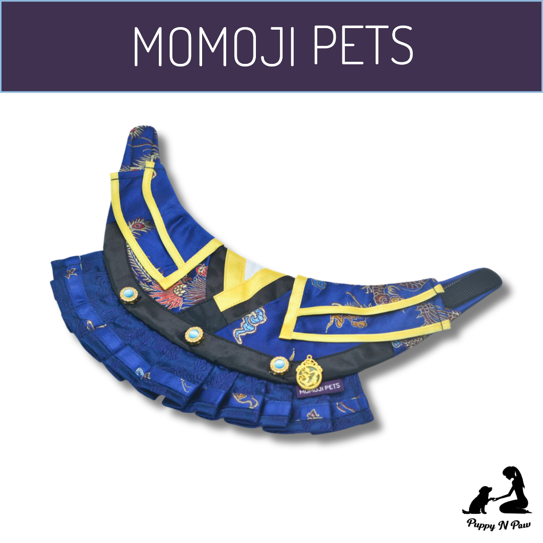 Momoji Warrior Bib - Cobalt Blue