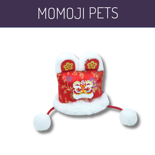 Momoji Dancing Lion - Crimson Red