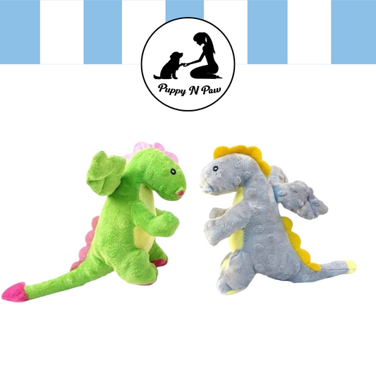 Puppy N Paw Dragon Plush Toy for Pets