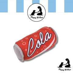 Puppy N Paw Drink Up Plush Toy ตุ๊กตารูปกระป๋องสำหรับสุนัข