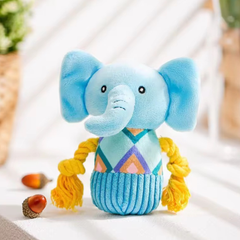 Puppy N Paw Friends 4 Fun 2 Plush Toy ตุ๊กตาสำหรับสัตว์เลี้ยง สุนัข หมา แมว สำหรับกัดมีเสียง