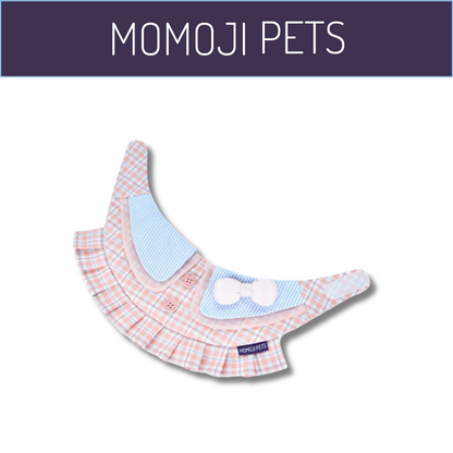 Momoji Evelyn Bib - Vivid Tangerine