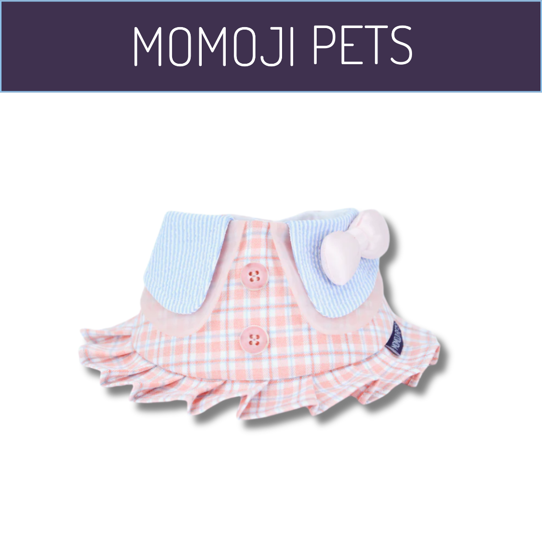 Momoji Evelyn Bib - ชุดน้องหมาน้องแมว ผู้หญิงมีกระโปรง ลูกคุณหนู สำหรับสัตว์เลี้ยง
